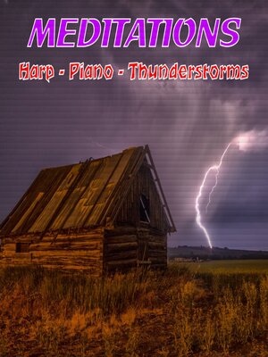 cover image of Harp Piano Thunderstorms--Meditations